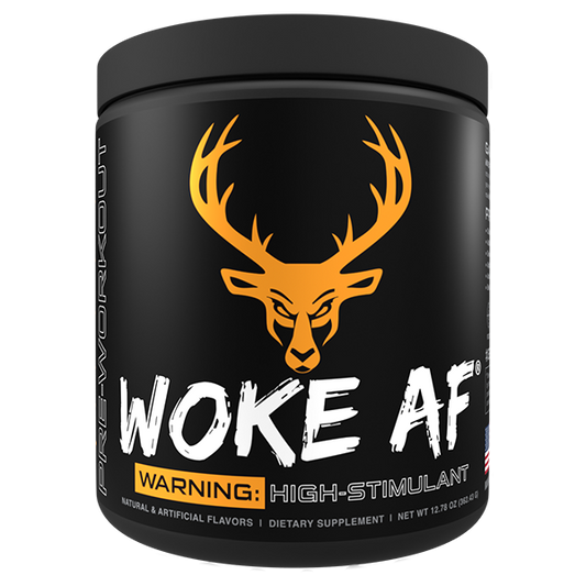 Woke AF- High Stimulant Pre-Workout- Killa OJ- 30 Servings