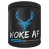 Woke AF- High Stimulant Pre-Workout- Blue Raz - 30 Servings