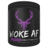 Woke AF- High Stimulant Pre-Workout- Grape Gainz - 30 Servings