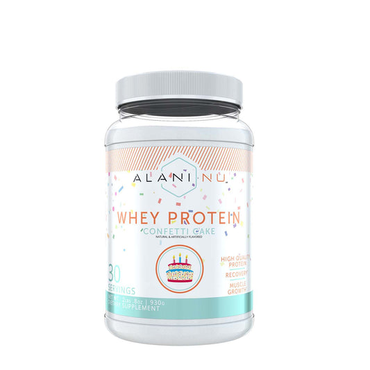 Alani Nu - Whey Protein Powder - Confetti Cake - 30 Servings