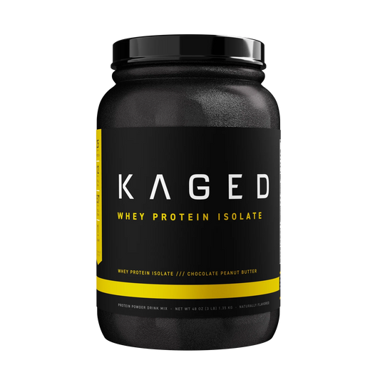 Kaged Whey Protein Isolate 3 lbs Chocolate Peanut Butter