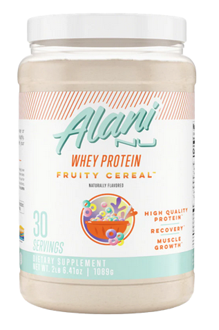 Alani Nu - Whey Protein Powder - Fruity Cereal - 30 Servings