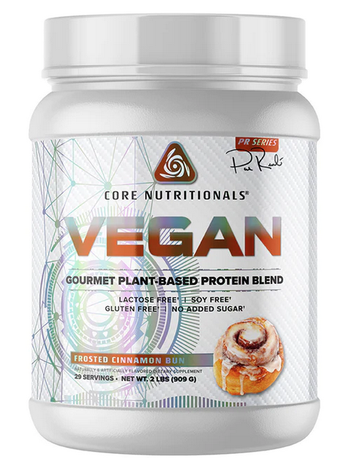 VEGAN protein - 2 lbs ( 29 servings )  - Vegan Frosted Cinnabun