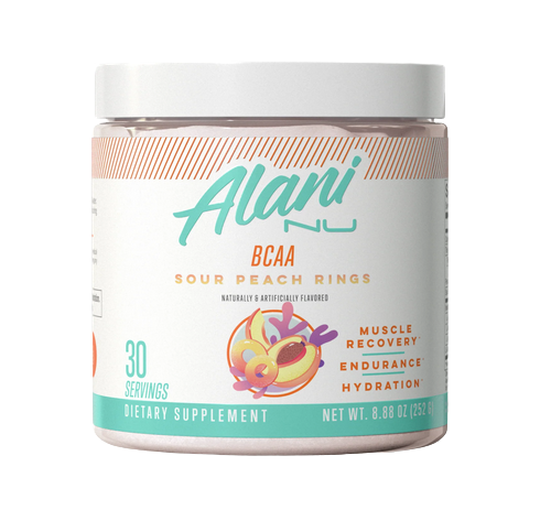 Alani Nu - BCAAs - Sour Peach Rings - 30 Servings